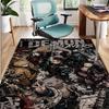 Demon Slayer Pattern Rug, Indoor/Outdoor Mat, for Picnic, Gameroom, Bedroom, Office, Living Room, Home Decor Carpet, Birthday Gift
