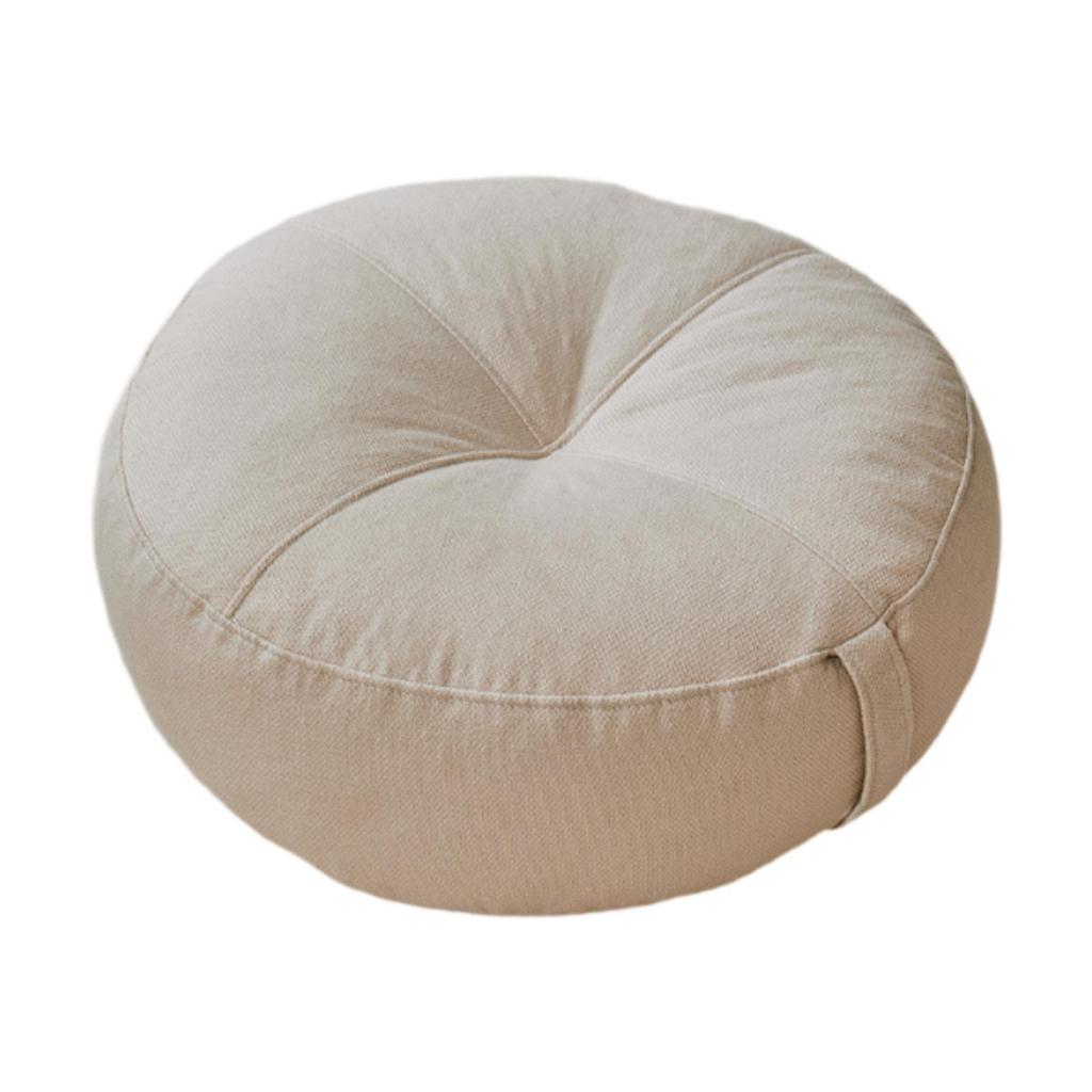 Round Floor Pillow EPS Material Comfortable Cushion Pad for Meditation Bedroom Living Room Seating