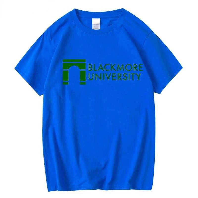 Summer Unisex T-shirts Anime Game Scream VI Cool Cartoon T-shirt Harajuku Women Chad Meeks-Martin BLACK MORE UNIVERSITY Tee Casual