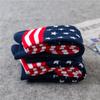 New US Flag socks women men Charm Hip Hop socks funny Fashion streetwear Cotton long tube Sock Party Gift