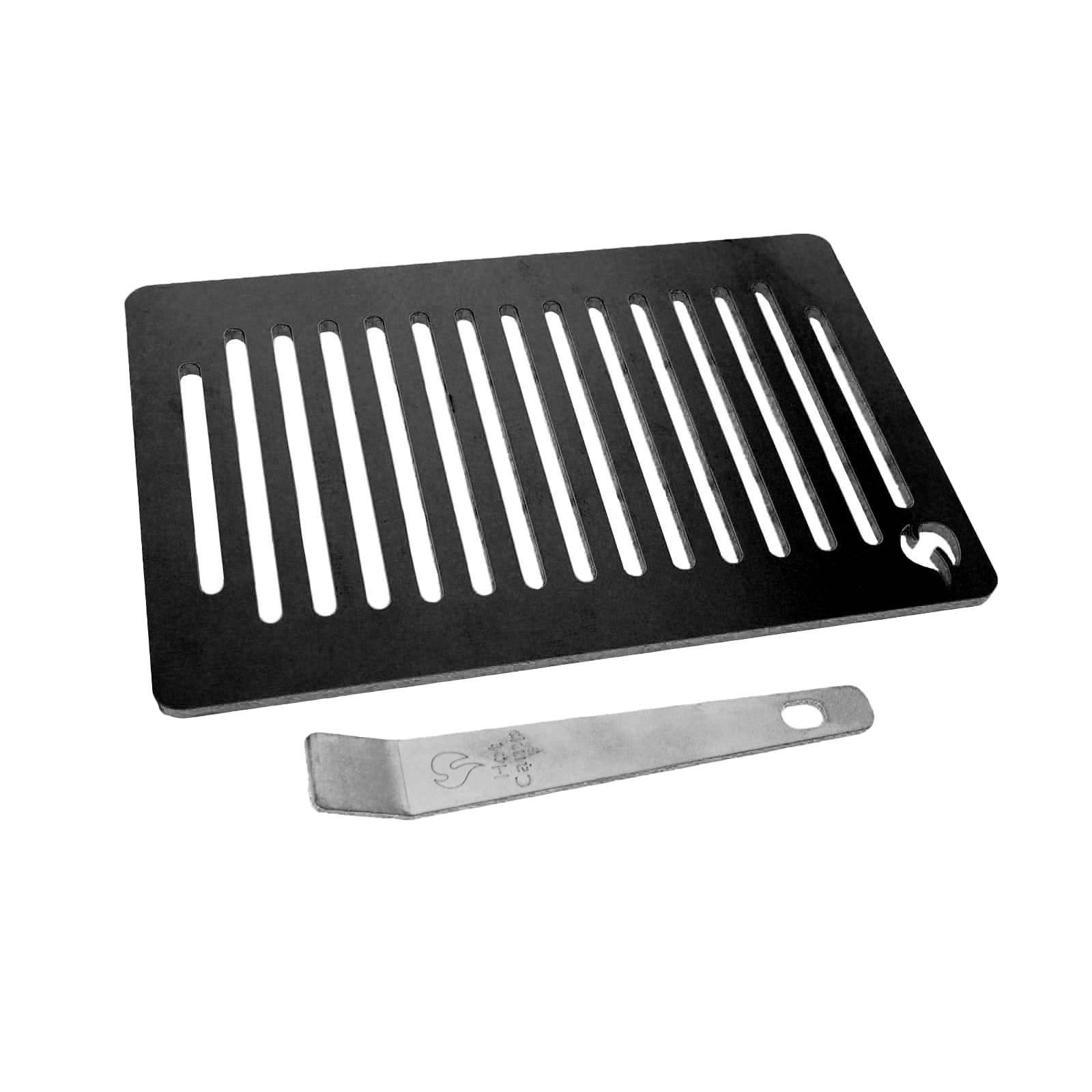 

Hot Camp Iwatani Robatayaki Grill Plate, Extra Thick, Made in Japan, HC-59, Compatible with Aburi-ya and Robatayaki Grills, with Lifter