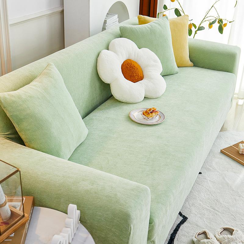 Chenille Four Seasons Universal Sofa Cover Sets All-Inclusive Universal Sofa Cover Cushion Cover Towel