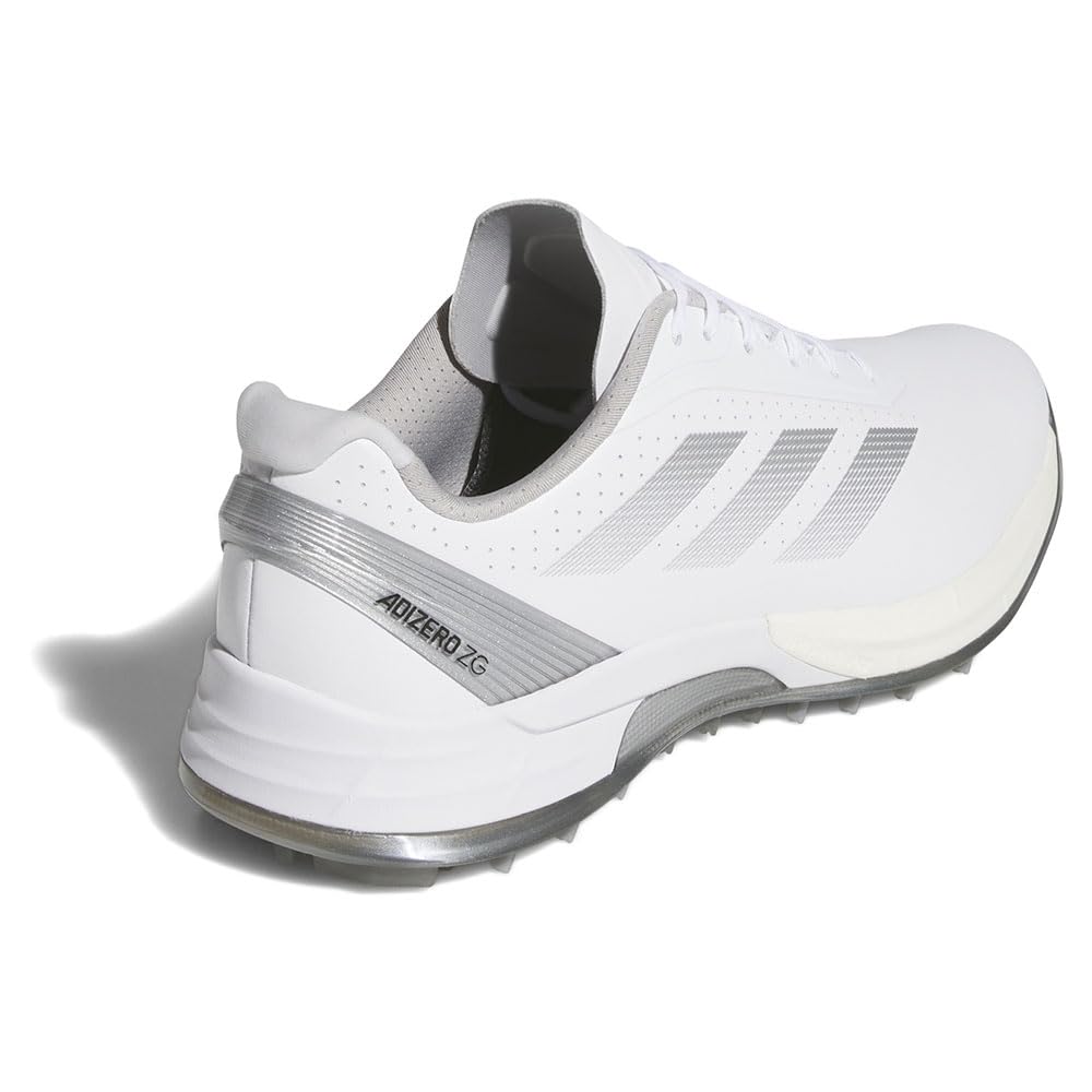 Golf Shoes Adizero Zedgy 25 Footwear Metallic cm 2E [Adidas Golf] Men's White/Gracely/Silver 29.0