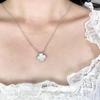 Nový náhrdelník Čtyřlístek 2024, Jemný módní choker pro štěstí