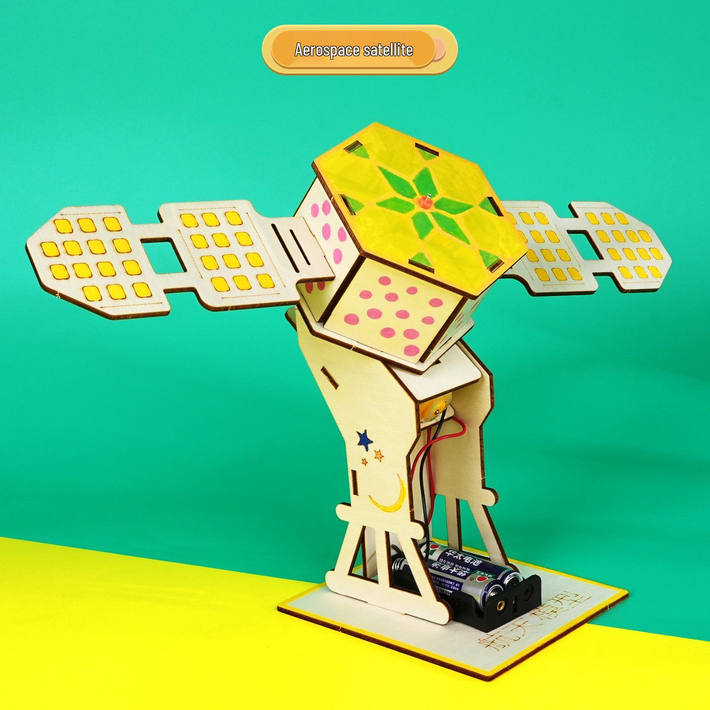 Aerospace Satellite DIY Model Kit for STEAM Education