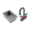 Kitchen Pretend Play Toy for Kids 3-6 Playing Fun Developmental Early Learning Mini Sink and Faucet