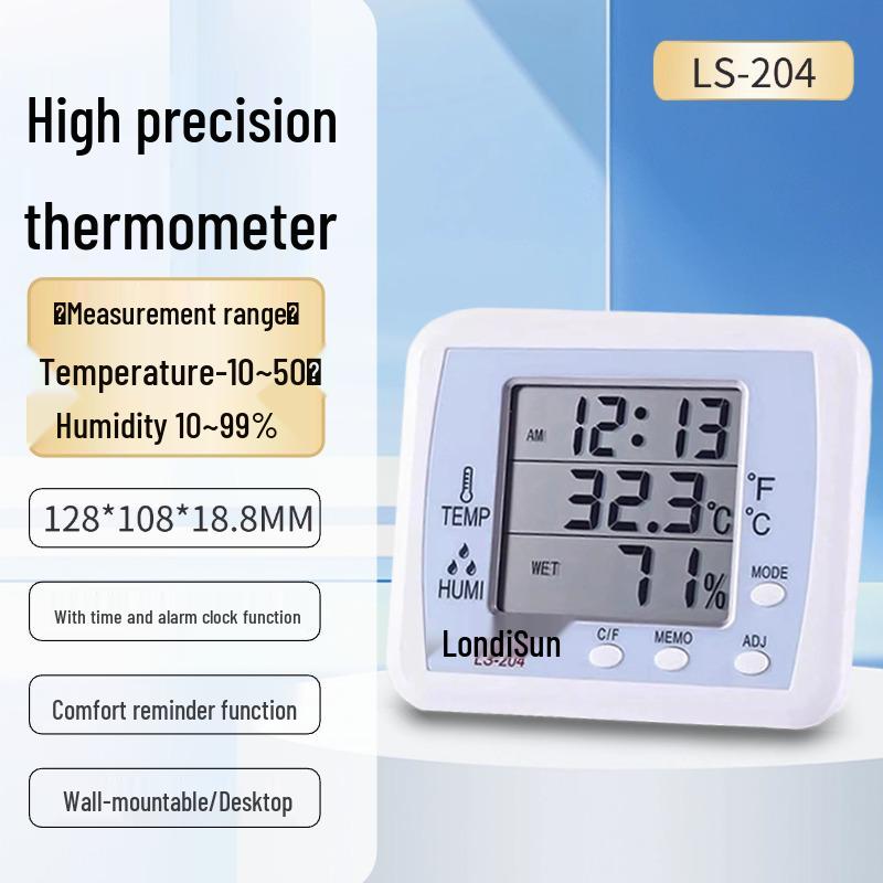 

Высокоточный цифровой термогигрометр Landixin для дома, аптеки, больницы, лаборатории и промышленного использования
