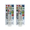 Kit de Viagem para Crianças Tudo-em-Um Banho e Shampoo 7ml x 10 unid. com Zeólita Patenteada para Cuidado com Barreira Segura e Anti-Cloro