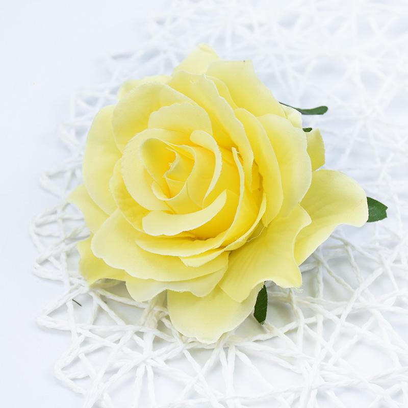 10 cm Hohe Qualität Seidenrosen Blumenwand Hochzeit Heimdeko Weihnachten DIY Brosche Brautaccessoires Ausverkauf Künstliche Blumen
