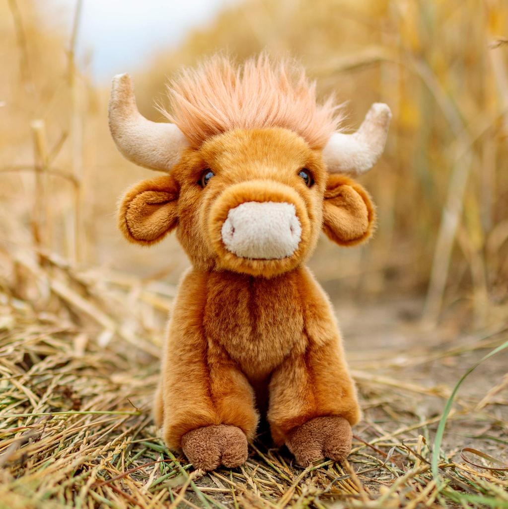 Highland Cow Plush Animal Plush Cow Plush Imported Plush Tobar Animigos Toy, Toy, Toy, Toy,