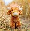 Highland Cow Plush Animal Plush Cow Plush Imported Plush Tobar Animigos Toy, Toy, Toy, Toy,