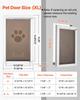 Pet Door, X-Large, with Double Magnetic Flaps and Metal Frame, Strong and Weatherproof Dog Door for Interior and Exterior Doors, Easy To Install, Easy