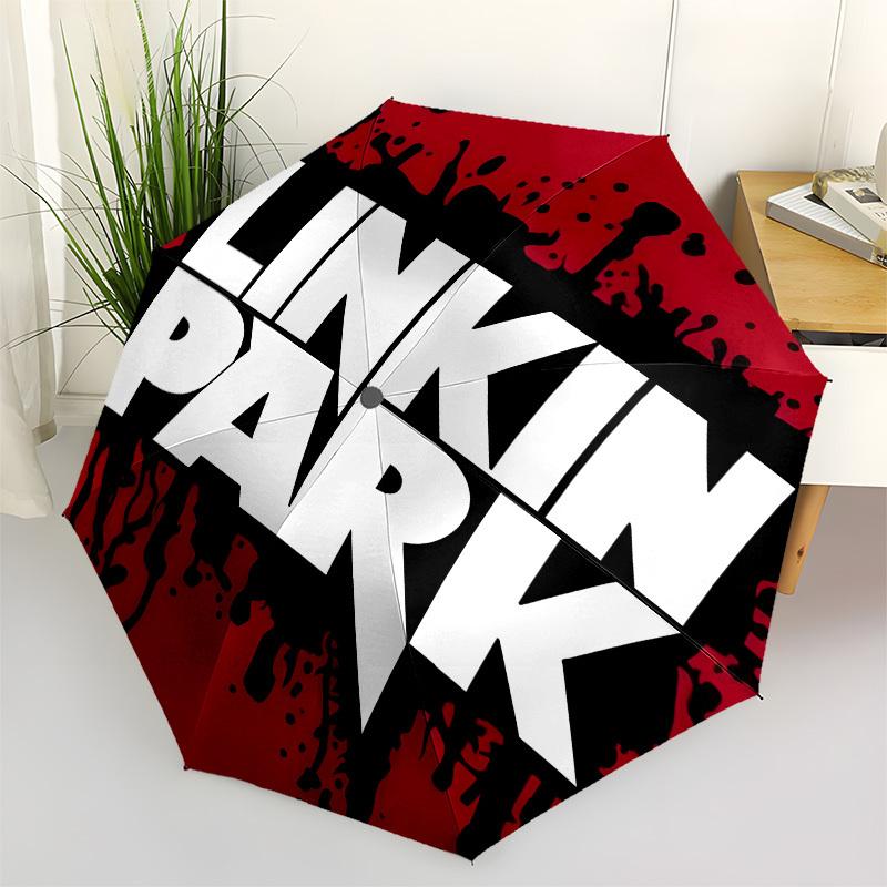 

Linkin Park, Music Band Automatic Opening and Closing, 8 rib Structure Portable Umbrella, Suitable for Men and Women in All Seasons Perfect
