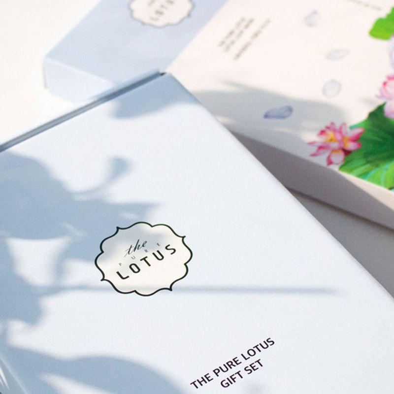 Lotus Leaf Mask Set: Skin Soothing, Whitening & Wrinkle Improvement (5+5)