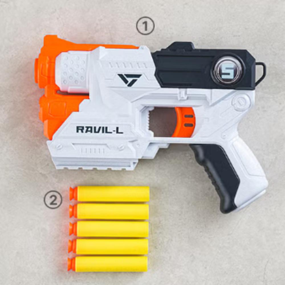 Space Sponge Gun(+5) and Bullets(+40)