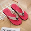 New Non-slip Beach Sandals Fashion Casual Plus Size slippers Men's Summer Herringbone Deer Flip Flops Men's