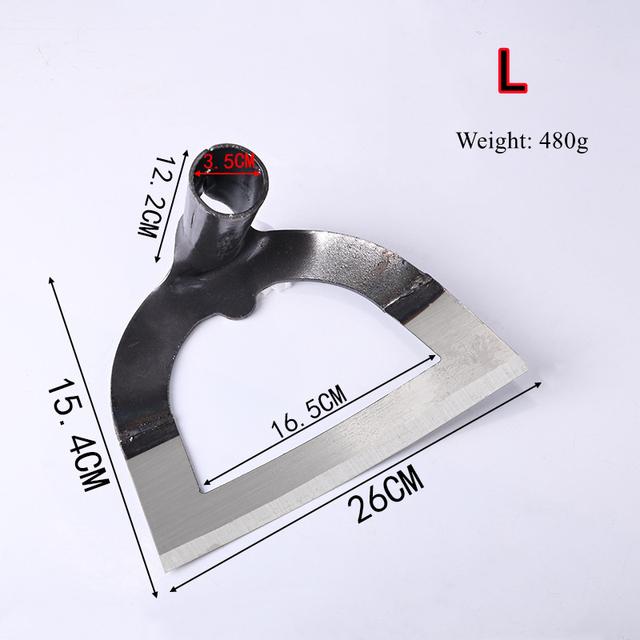 Hollow Hoe Weeding Rake Labor-saving Weeding and Loosening Soil Artifact Harrow Handheld Steel Weeding Hoe Farm Tool Garden Tool