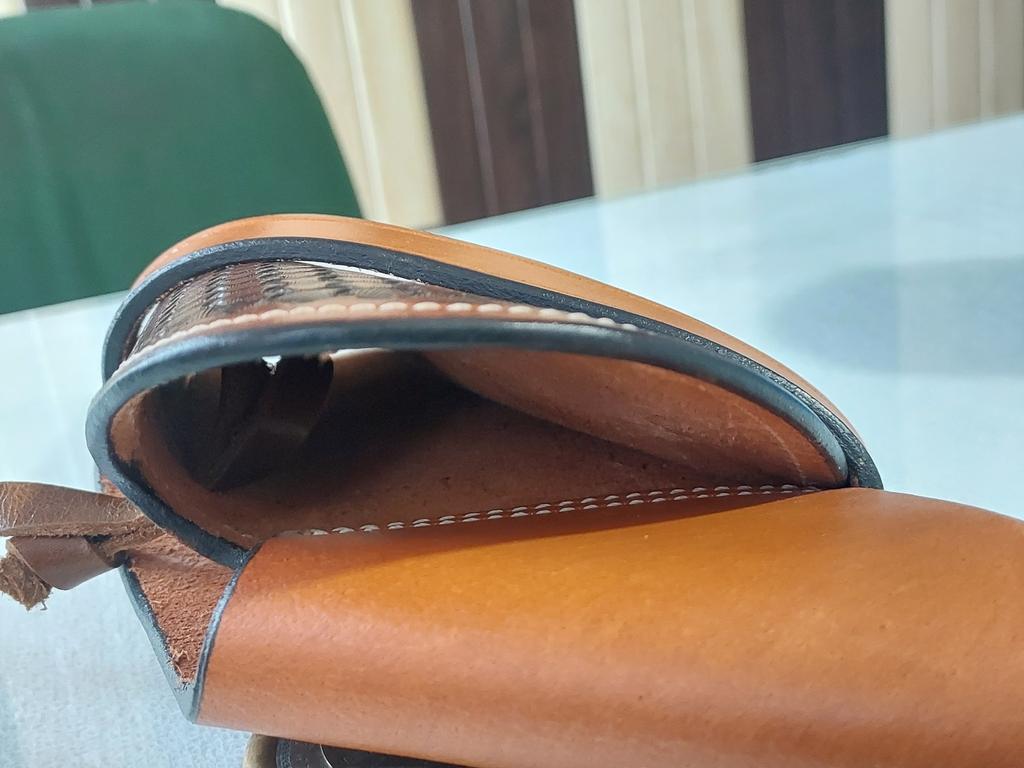 Western Leather Cross Draw Holster – Handmade Full Grain Cowboy Revolver Holder – Fits 4" To 6.5" Barrel