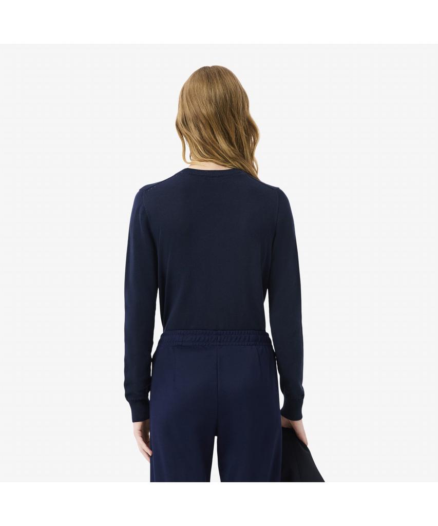 LACOSTE Women'S Cotton Crew Neck Sweater Af4145-55N 166