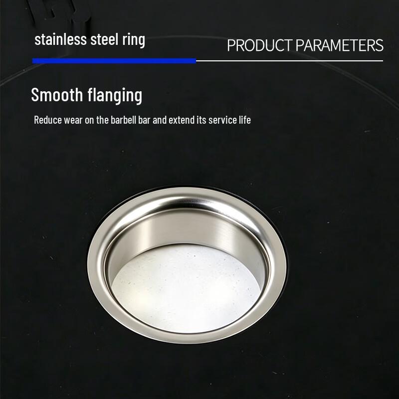 Hansheng Rubber-Coated Olympic Weight Plate (5cm Hole)