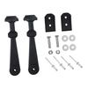 622304 Hood Latch Kit Hood Latch Straps Component Easy to Install Outdoor Sports Supplies with Mounting Hardware Replaces