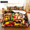 Christmas Decorations Bedding Set Duvet Cover Set 3d Bedding Digital Printing Queen Size Bedding Set Fashion Design
