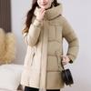 Fashion Women Winter Coats Hooded Loose Thick Warm Long Parkas Female Jackets