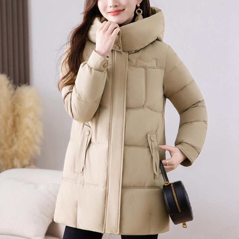 Fashion Women Winter Coats Hooded Loose Thick Warm Long Parkas Female Jackets