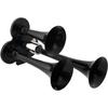 Train Air Horn For Truck Car, Super Loud Trumpets, Working Pressure 0.3~0.9MPa, 3 Pipe Horn Fits 12V/24V Vehicles Pickup RV SUV Accessories