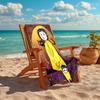 1pc C-Coraline (5) Beach Towel, Comfortable and Thick, and Swimming/Bath/Picnic/Camping Towel, Suitable for Seaside Beaches