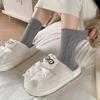 Women's Winter Velvet and Thick Warm Lingerie Twist Wool Tube Pile Socks