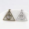 European and American Luna Deathly Hallows Pendant Necklace