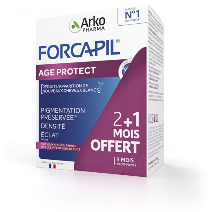Arkopharma Forcapil Age Protect White Hair & Ternes 90 Tablets