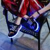Kleurrijke Oplaadbare Schoenen met Lichtgevende Elementen voor Mannen, Lichtgevende Ghost Stapdansschoenen voor Vrouwen, Koppels en Studenten, Perfect voor Streetdance en Vrijetijdskleding