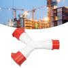 3 Way Industrial Plug Multifunctional 5 Cores 3P N E 16A IP44 Waterproof Y Type Industrial Aviation Plug Socket 380-415V
