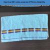 Serviette de bain épaisse absorbante en pur coton pour la maison et le lavage du visage