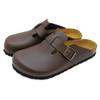 Joy Walker Women's Flat Sandals, Casual Comfort Sandals, Brown, Size 37 (109P), Size 23.5cm