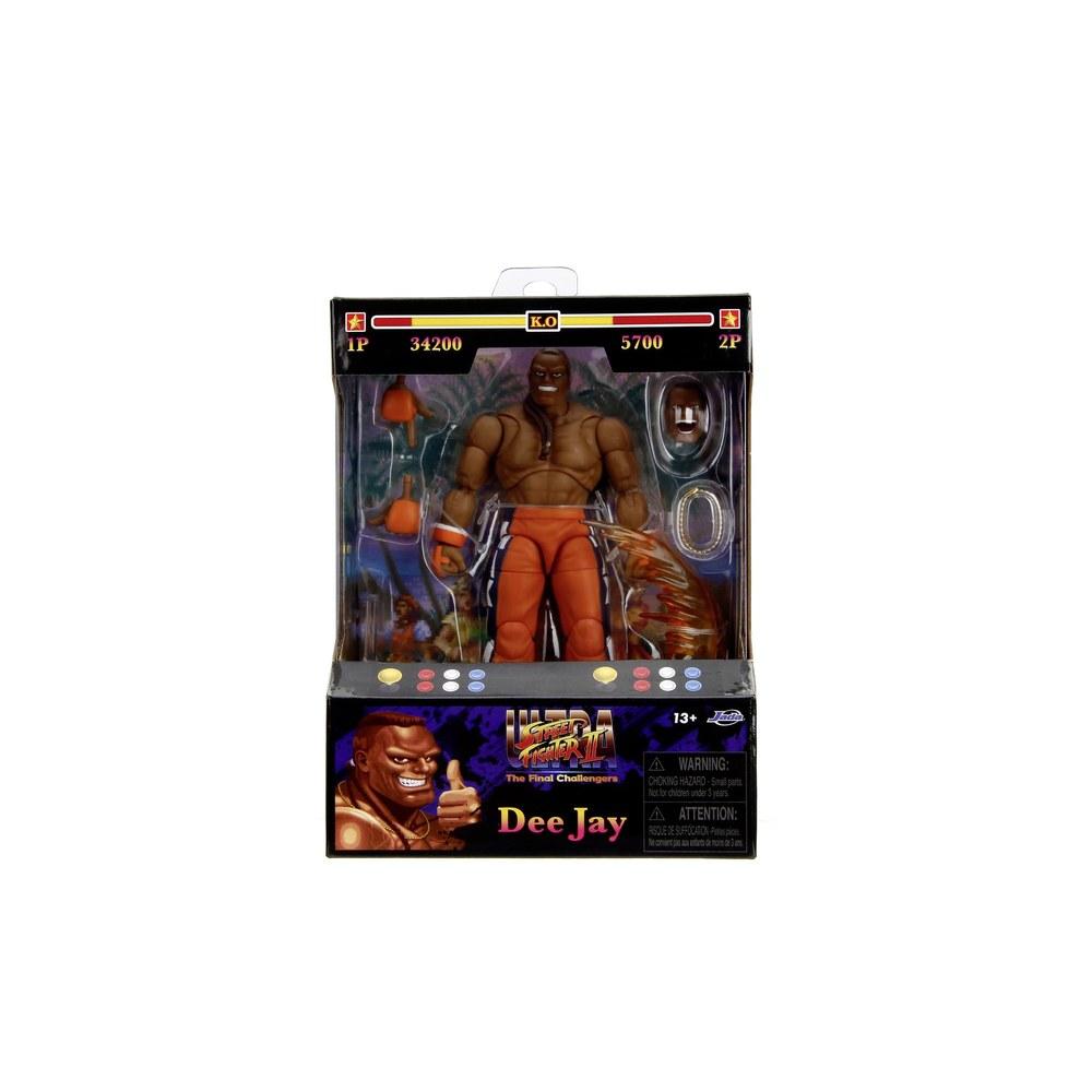 Jada Street Fighter Dee Jay 15cm Articulated Figure with Interchangeable Accessories 253252034