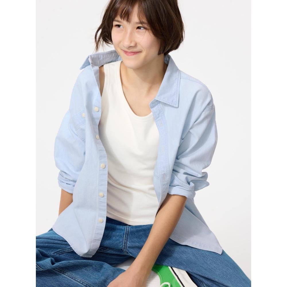 Uniqlo Japan Girls Ribbed Bra Tank Top