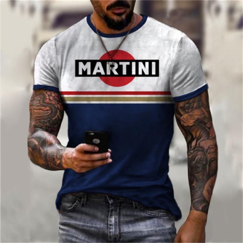 Men Short Sleeve Oversized T-Shirt Vintage Streetwear Boys Tees Tops