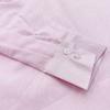Lazy French Style Loose Pink Set 100% Cotton Casual Shirt Long Sleeve Top Long Pants