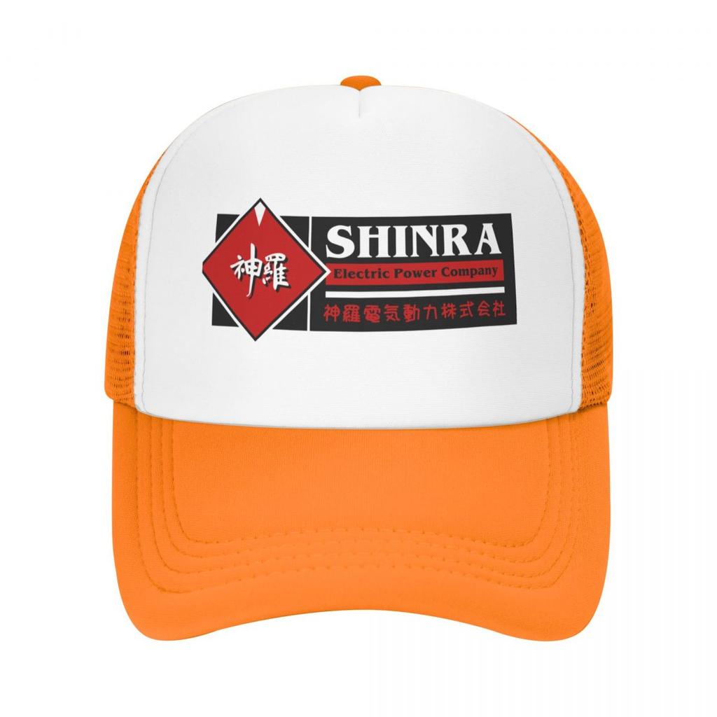 Shinra Electric Power Company Baseballkappe Sonnenhut für Kinder Sonnenhut Militärmütze Mann Sonnenhut Caps Damen Herren