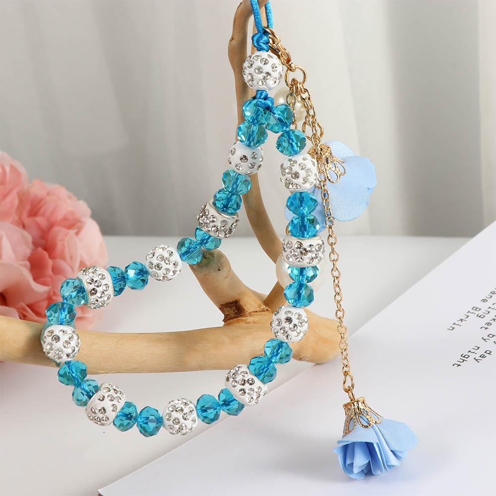 Mobile Phone Accessories Flower Pendant Cell Phone Lanyard Wrist Straps Mobile Phone Strap Lanyard