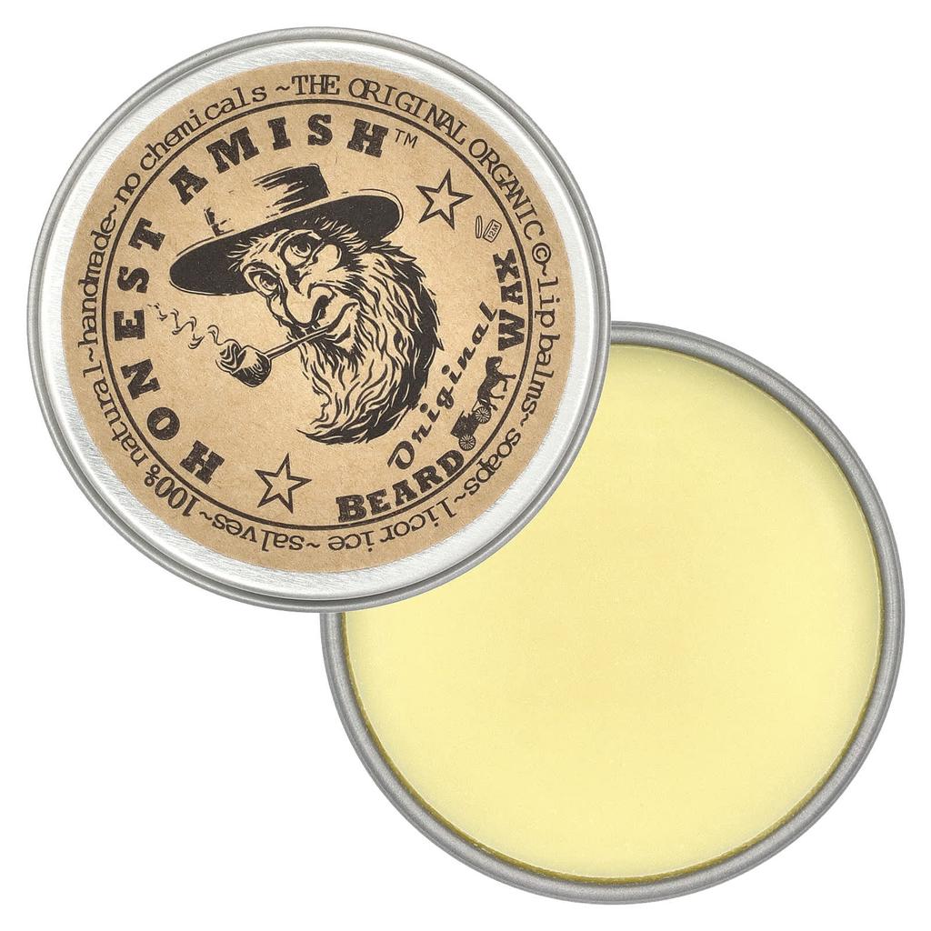 Honest Amish Original Bartwachs, 2 oz (60 ml)
