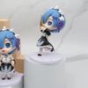 7pcs/set Re:Life in A Different World From Zero Anime Rem Kawaii PVC Model Desktop Decoration Figure Doll Kawaii Gifts Toys