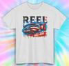Reel Cool Dad Fishing T-Shirt | Patriotic Father's Day Tee S-5XL