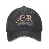Creedence Clearwater Revival Sun Kšiltovka CCR Vintage y2k Retro Pánská Opraná Trucker Velkoobchod Hippie Kšiltovky