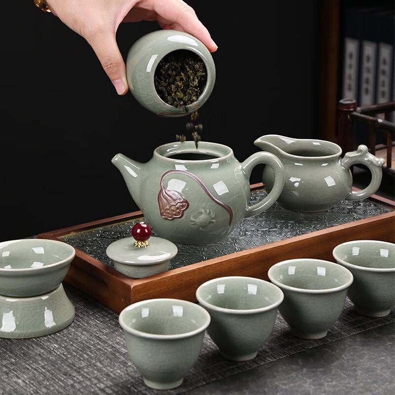 Chinese Ceramic Kung Fu Tea Set
