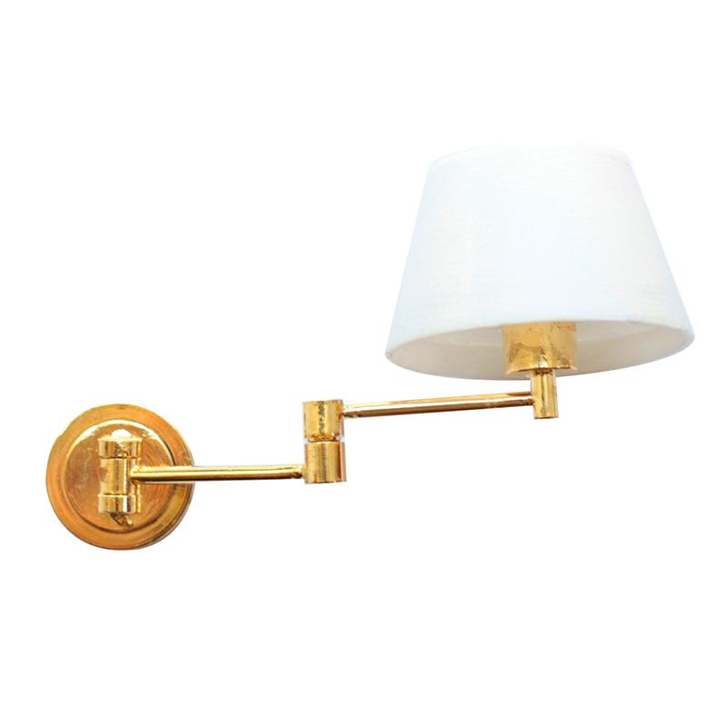 1:12 Dollhouse Mini Wall Lamp Led Lamp Foldable Telescopic Wall Light Decor Toy