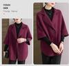 2025 Winter Plus Size Double-Sided Fleece Jacket for Middle-Aged Women - Mid-Length Autumn/Winter Coat